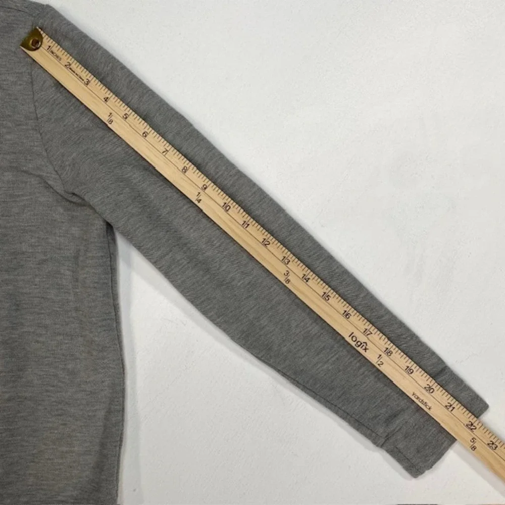 Vineyard Vines‎ Boys Large 16 Gray 100% Pima Cotton Quarter Zip Pullover Sweater